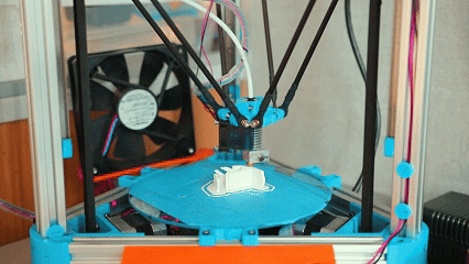 The working process of 3D printing prototype
