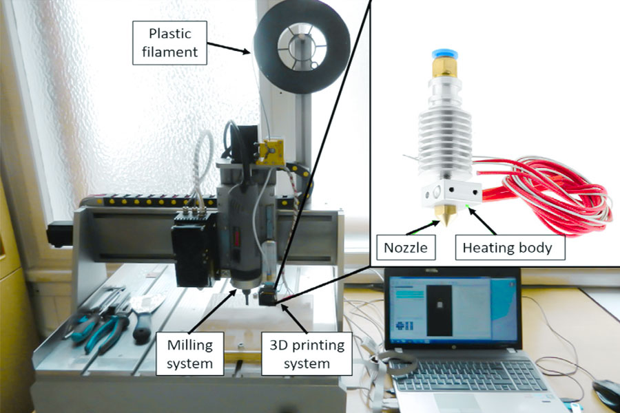 Integrating 3D printing and CNC technology