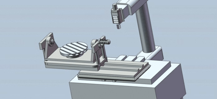 processo di lavorazione CNC 5-axis