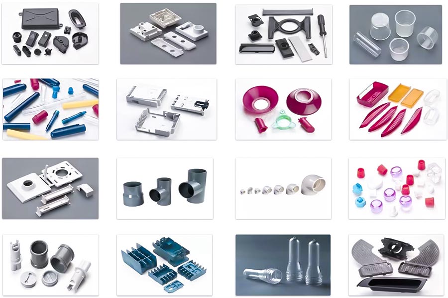 Application industry of injection molding